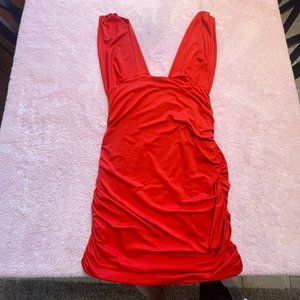 Blush Mark Hot Red Women's Dress. Size XL